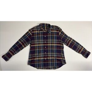 Ralph Lauren Men XL Plaid Multicolor Button Up Long Sleeve